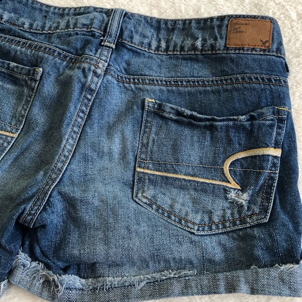 American eagle denim shorts, women size 4 - Picture 10 of 10